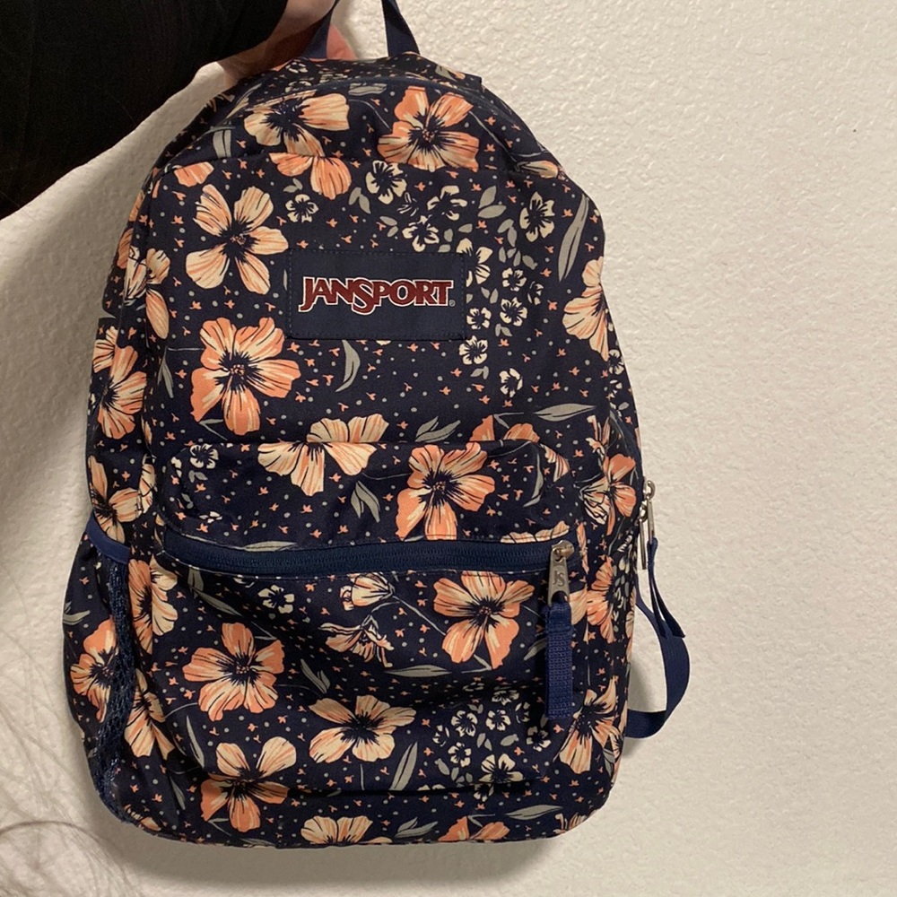 Flower Jansport Backpack